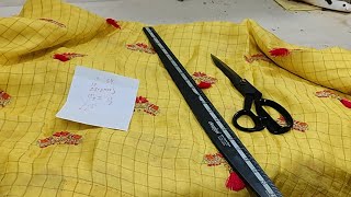 Designing wala frock cutting perfect ful video full video Afroz tailor [upl. by Cleave]