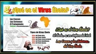 ¿Qué es el Virus Ébola ¿Cómo se contagia el ébola Infección por el Virus del Ébola [upl. by Mccully]