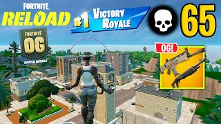 Fortnite Reload  High Kill Solo vs Squads OG Gameplay Keyboard amp Mouse [upl. by Cristiona]