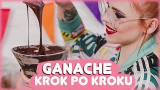 Jak zrobić IDEALNY CZEKOLADOWY GANACHE do tortu  Sugarlady [upl. by Utta]