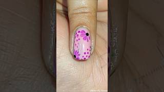 Flower 🌸 Tutorial Using Needle 🪡 shorts youtubeshorts nailart naildesign [upl. by Lobell]