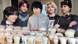 We tried EVERY starbucks drink on the menu FT Dannyphantomexe and some of NSB [upl. by Illah86]