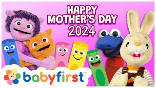 Happy Mothers Day 2024 Special  I Love My Mommy Song  Family amp Nursery Rhymes  BabyFirst TV [upl. by Myrta]