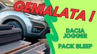 Una genialata   Pack Sleep  Dacia Jogger [upl. by Nonnek]