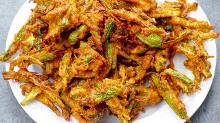 Dondakaya Pakodi  కర కరలాడే దొండకాయ పకోడీ  Curry Point Style Dondakaya Pakodi Fry Recipe in Telugu [upl. by Blackburn]