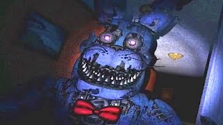 Five Nights At Freddys 4 NIGHTMARE BONNIE JUMPSCARE FNAF 4 Jumpscare [upl. by Canice446]