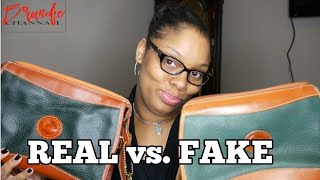 Vintage Dooney amp Bourke ComparisonHow to Authenticate Your Dooney Real vs FakeBrandie Channail [upl. by Abby904]