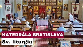 🎥NAŽIVO Utiereň a sv liturgia z Katedrály Povýšenia vznešeného a životodarného kríža  Bratislava [upl. by Nivag428]