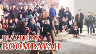 181113 BLACKPINK  BOOMBAYAH dance cover by Red Spark Hongdae 홍대  Kpop IN PUBLIC  RUSSIAN TEAM [upl. by Jeth]