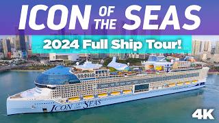 Icon of the Seas 2024 Cruise Ship Tour [upl. by Yvehc]