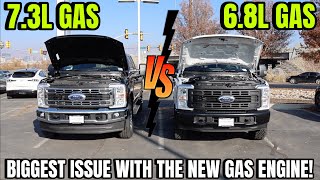 2024 Ford Super Duty 73L Gas VS 68L Gas Heres The Biggest Problem With The New Gas Engine [upl. by Keele808]