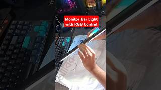 unboxing RGB Control Monitor Bar Light 3 modes and brightness control [upl. by Adnolrehs]