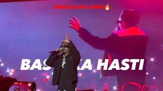 MC STAN  CONCERT IN MUMBAI 2023  BASTI KA HASTI TOUR SHOW FULL VIDEO  LIVE PERFORMANCE  1ST VLOG [upl. by Ayit296]