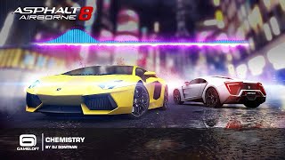 I put Chemistry by DJ Gontran over Asphalt 8 gameplay [upl. by Ayoj]