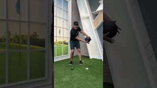 2Step Medicine Ball Slam for Swing Sequencing🏌 [upl. by Reyam92]