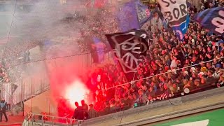 Paderborn Fans in RheinEnergieStadion  FC Köln gegen SC Paderborn 07 12  2Bundesliga 251024 [upl. by Enar]