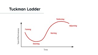 Tuckman Ladder ∣ 1Minute Explanation [upl. by Idnahr]