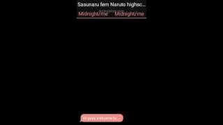 HIGHSCHOOL FEM NARUTO  SASUNARU TEXTING STORY [upl. by Daitzman227]