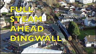 Full steam ahead at Dingwall [upl. by Haikezeh]