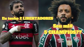 TRETA entre Gabigol e Marcelo [upl. by Eatnod]