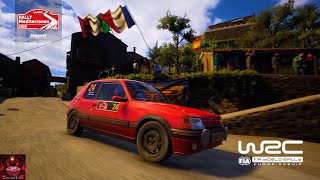 Official Weekly Rally S2 R10 Corsica 3 Poggiola Peugeot 205 GTI EA WRC [upl. by Gilchrist799]