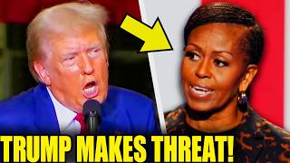 Trump THREATENS Michelle Obama In SHOCKING OUTBURST [upl. by Aehta]