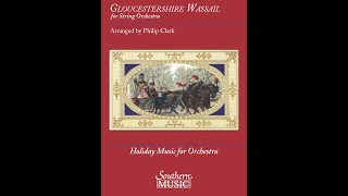 Glouchestershire Wassail arr by Philip Clark [upl. by Aidam820]