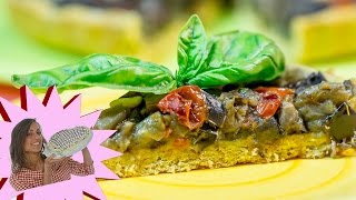 Crostata Salata di Melanzane [upl. by Ahsiekyt]