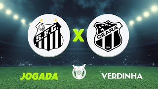 SANTOS 1 X 0 CEARÁ  VOZÃO PERDE E SEGUE FORA DO G4  22102024 [upl. by Ahsiele708]