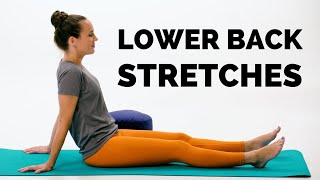 Lower Back Stretches  15 min Yin Yoga Release [upl. by Redep]