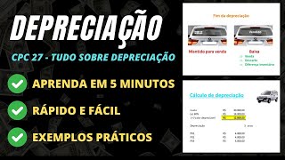 Como o CPC 27 Mudou a Depreciação e porque você deveria se importar [upl. by Collyer838]