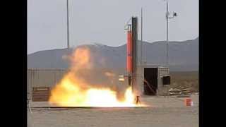 Rocket motor static tests Genesis and Rare Air project motors 462013 FAR [upl. by Fawna]