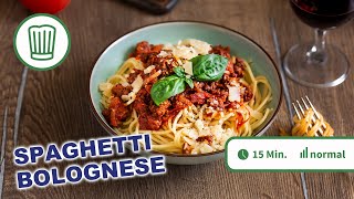 Spaghetti Bolognese Gran Gusto  ein echter Klassiker  Chefkoch [upl. by Buchheim]