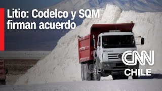 Codelco y SQM firman acuerdo que deja fuera a Ponce Lerou del directorio [upl. by Gollin]