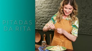 A receita definitiva de molho branco com receita de macarrão  Pitadas da Rita  Com Rita Lobo [upl. by Anairo]