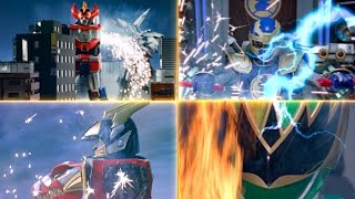 Super Sentai All Mecha Destruction Part 1 [upl. by Hpeosj]