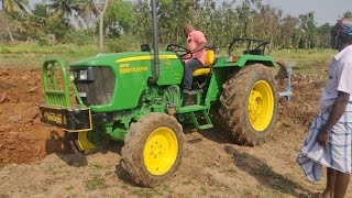 John Deere 5105 4WD tractor Review in Tamil  Tractor review  Tractor comparision in Tamil  CFV [upl. by Atsirtal]