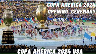 WOW Copa America 2024 Opening Ceremony USA Images [upl. by Schmeltzer]