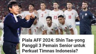 Terjawab 3 Pemain Senior yang dipanggil STY untuk Perkuat Timnas Indonesia di Piala AFF 2024 [upl. by Radcliffe]