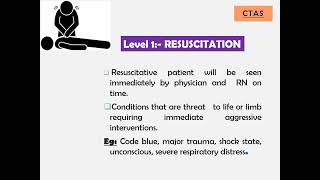 Triage in Emergency department  CTAS [upl. by Boothe]