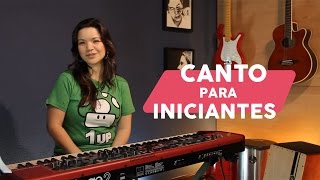 Aula de Canto para Iniciantes dicas básicas [upl. by Elirpa]