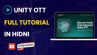 unity OTT full tutorial in Hindi  ubitcoin unitymetatoken unityOTT [upl. by Stock]