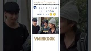 Do you know KJ  🤣🤣 HAPPY JUNGKOOK DAY 💜🐰🐰💜shorts BTS jungkookbirthday [upl. by Basset]