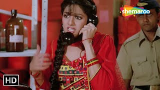 CLIMAX  मुझे कुछ नकली पुलिस अफसर यहाँ लेकर आगये  Sridevi Govinda Rajinikanth  SCENE HD [upl. by Donadee669]