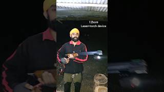 🇮🇳12bore accuracy with lasertorch device🇮🇳 viralvideo shorts [upl. by Zetneuq]