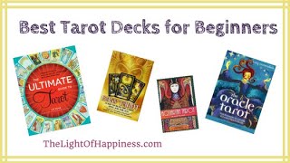 Best Tarot Decks for Beginners 2022 Buyers Guide [upl. by Kram]