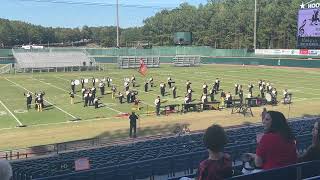 Pepperell High school Marching Band at Hoover Marching Band Festival 2023 [upl. by Arobed]