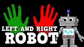 LEFT AND RIGHT ROBOT song for kids about left amp right [upl. by Lleoj]