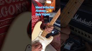 Island in the Sun by Alcatrazz cover early Yngwie 🏝️🌞🎶 alcatrazz yngwie neoclassical shred [upl. by Tien642]