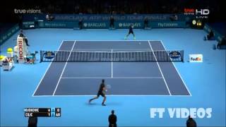 Djokovic vs Cilic ATP World Tour Finals 2014 highlights HD [upl. by Notgnimer]